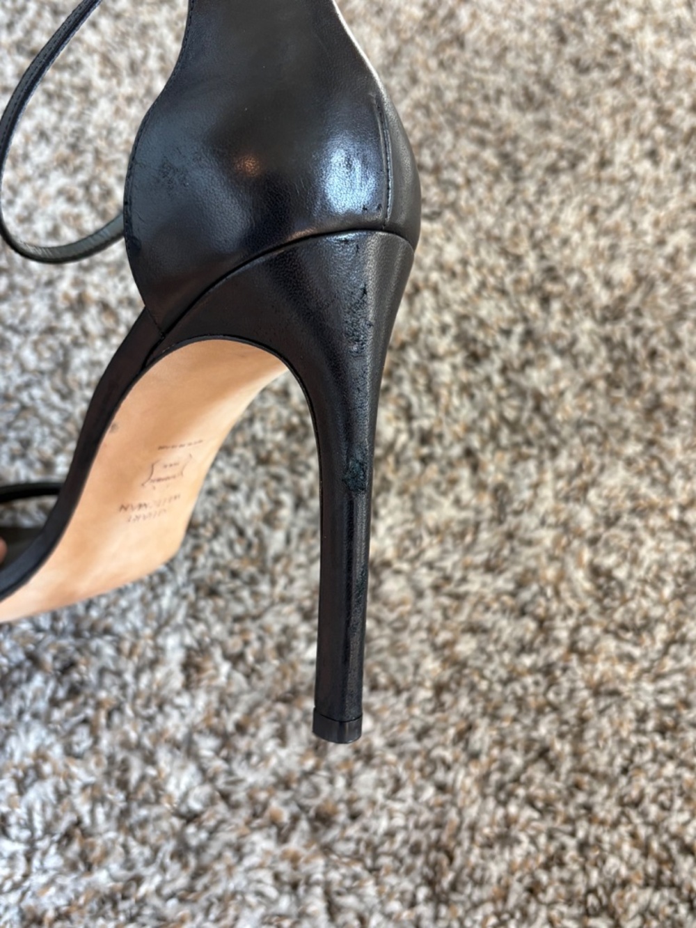 Stuart Weitzman Nudist Stiletto Heels - Size 10.5M - Picture 8 of 9